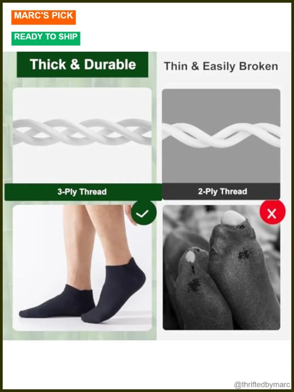 6 Pairs Bamboo Rayon Breathable Low Cut Ankle Socks